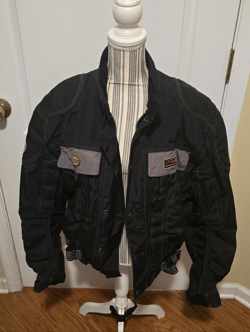 Firstgear Mens Kilimanjaro Riding Jacket Motorcycle Biker Rockabilly Size Large
